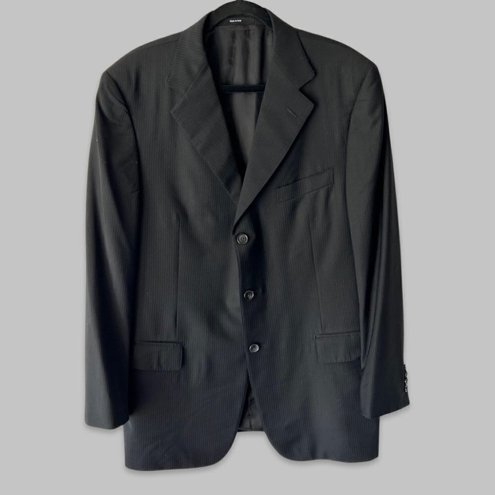 Ermenegildo Zegna Soltex Pure Wool Pinstripe Blazer